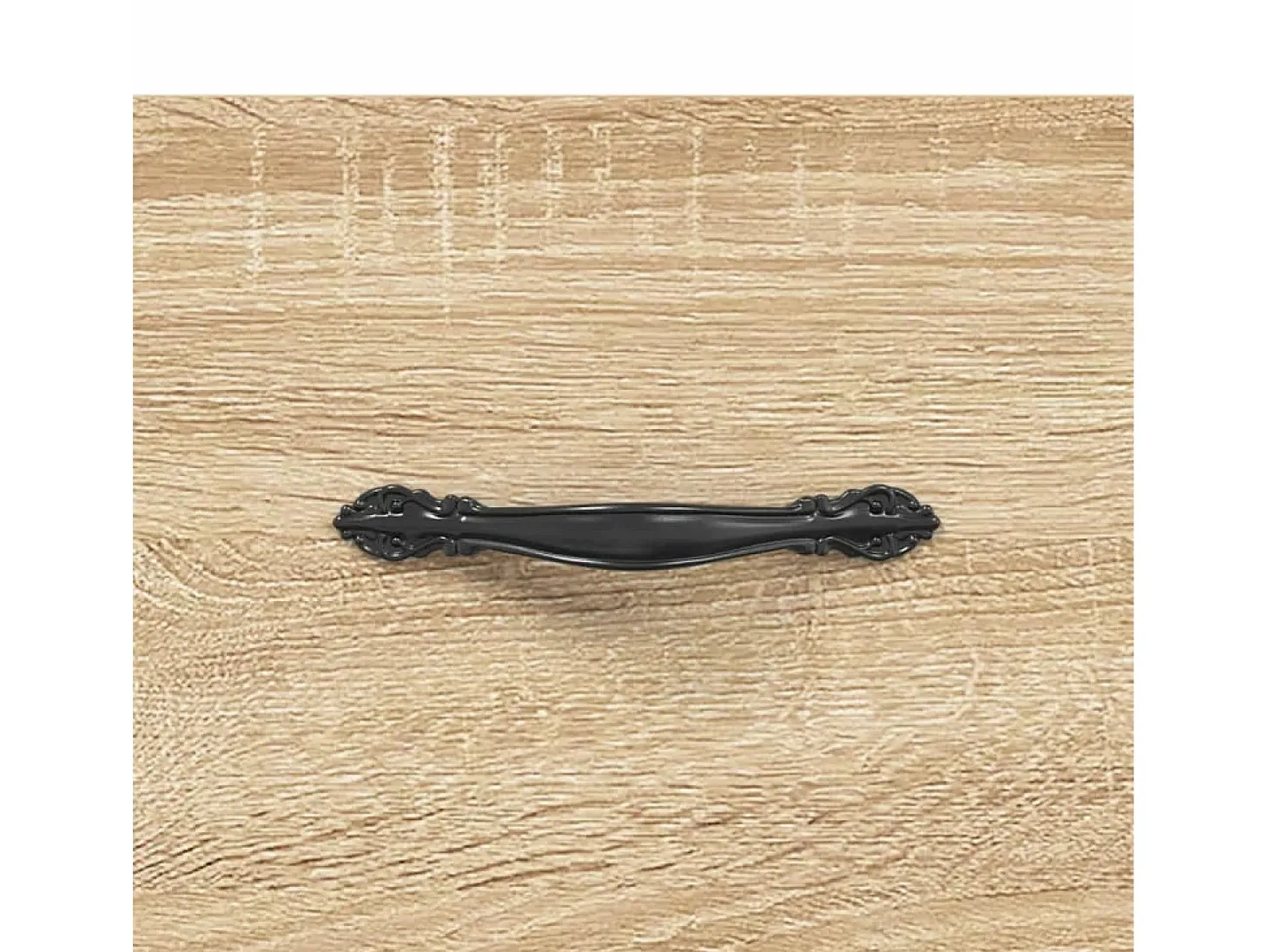 Aparador de roble Sonoma 69,5x34x90 cm madera de ingeniería