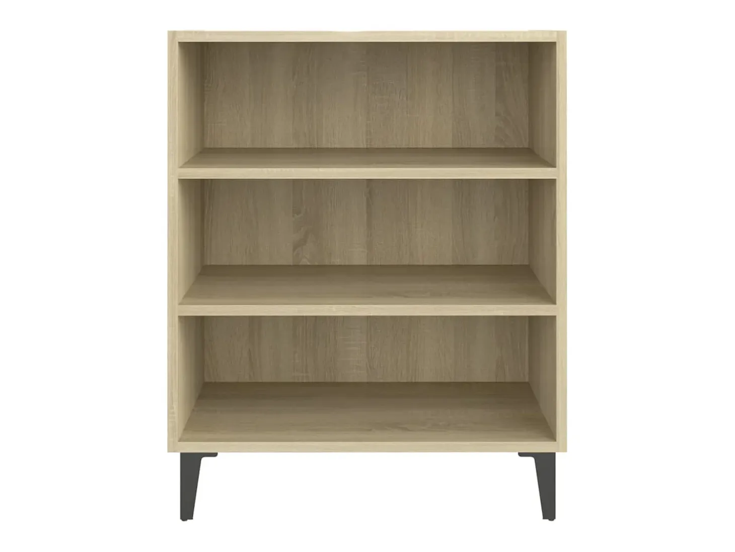 Aparador de roble Sonoma 57x35x70 cm madera de ingeniería