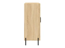 Aparador de roble Sonoma 69,5x34x90 cm madera de ingeniería