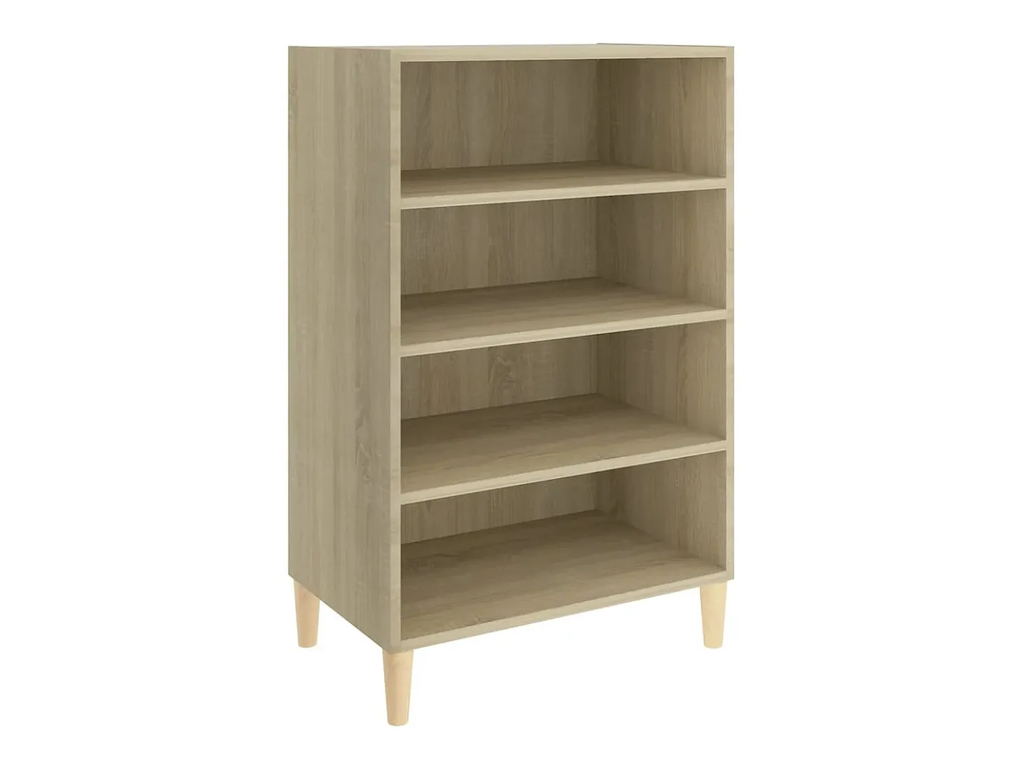 Aparador de roble Sonoma 57x35x90 cm Madera de ingeniería