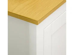 Aparador de salón blanco 120x40x70 cm HOMCOM