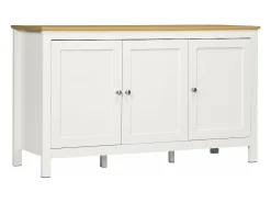 Aparador de salón blanco 120x40x70 cm HOMCOM