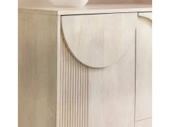 Aparador en madera de mango blanqueado Miliam