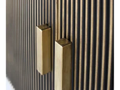 Aparador en madera de mango y bronce 150cm