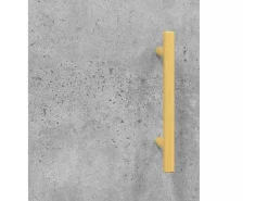 Aparador gris hormigón 69,5x34x90 cm madera de ingeniería