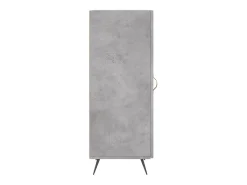 Aparador Gris Hormigón 34,5x34x90 cm Madera de Ingeniería