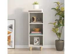 Aparador Gris Hormigón 34,5x32,5x90 cm Madera de Ingeniería
