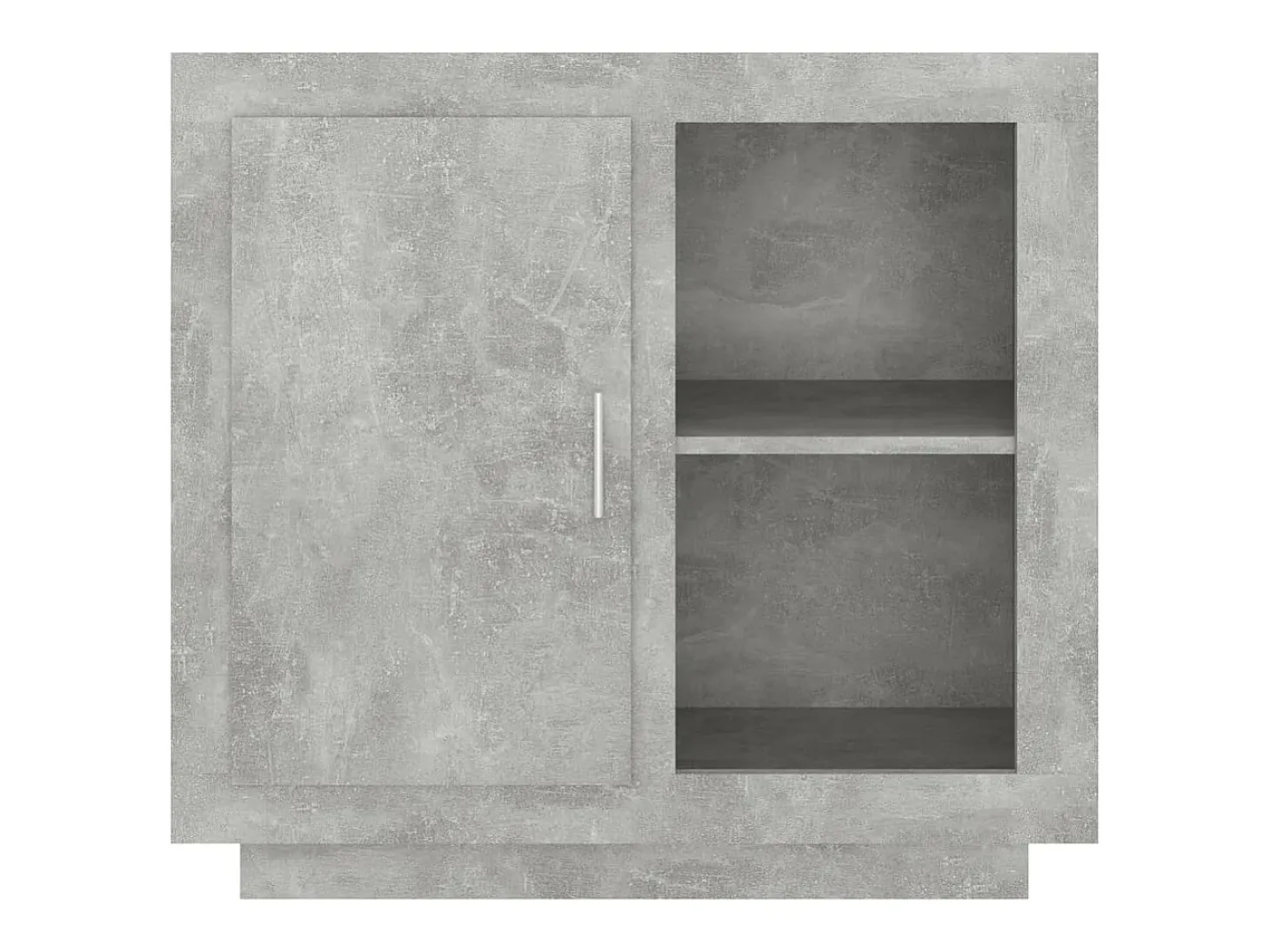 Aparador Gris Hormigón 80x40x75 cm