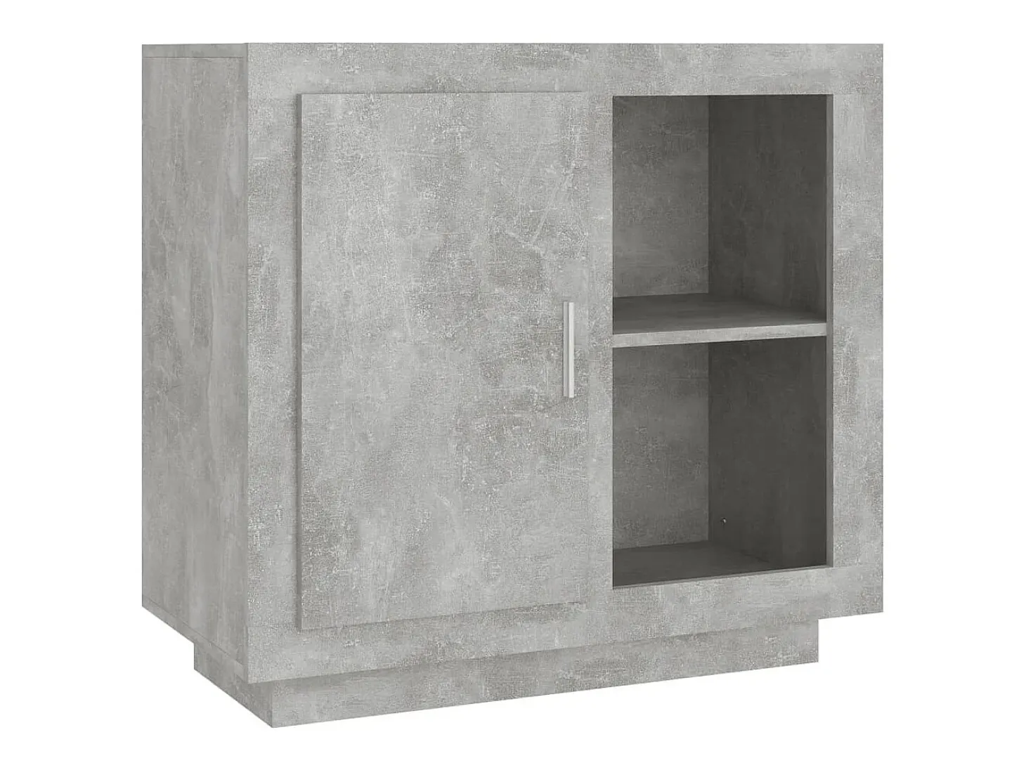 Aparador Gris Hormigón 80x40x75 cm