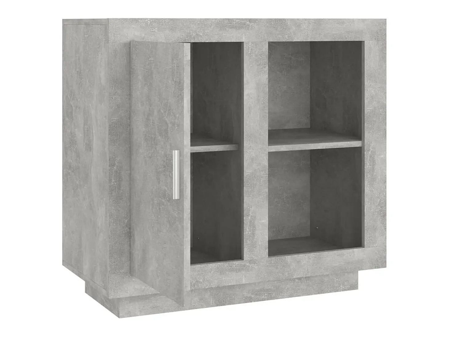Aparador Gris Hormigón 80x40x75 cm