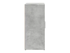 Aparador gris hormigón 60x31x70 cm madera de ingeniería