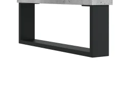 Aparador Gris Hormigón 34,5x34x90 cm Madera de Ingeniería