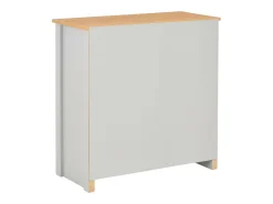 Aparador gris 79x35x81 cm ES909749