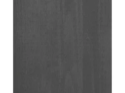 Aparador HAMAR madera maciza de pino gris oscuro 90x40x80 cm
