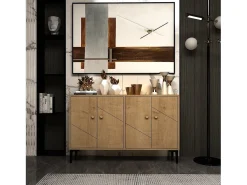Aparador Kailua 1959, Roble, 75x120x30cm, Aglomerado laminado