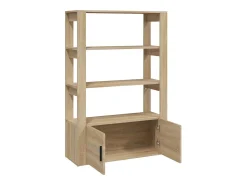 Aparador madera contrachapada color roble Sonoma 80x30x119,5 cm
