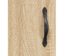 Aparador madera contrachapada color roble Sonoma 34,5x34x90 cm