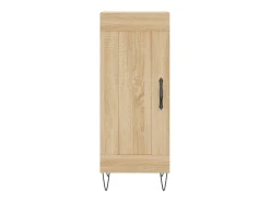Aparador madera contrachapada color roble Sonoma 34,5x34x90 cm
