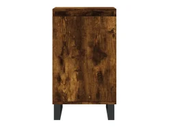 Aparador madera de ingeniería roble ahumado 40x35x70 cm ES67689