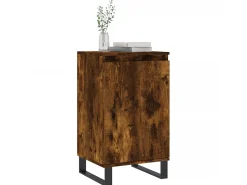 Aparador madera de ingeniería roble ahumado 40x35x70 cm ES67689