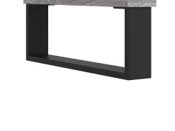 Aparador madera de ingeniería gris Sonoma 34,5x34x90 cm