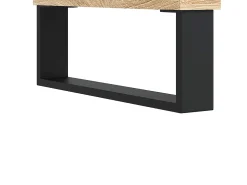 Aparador madera de ingeniería roble Sonoma 40x35x70 cm