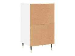 Aparador madera de ingeniería blanco 40x35x70 cm