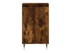 Aparador madera de ingeniería roble ahumado 40x35x70 cm ES96825