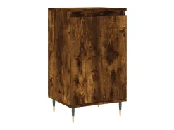 Aparador madera de ingeniería roble ahumado 40x35x70 cm ES96825