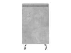 Aparador madera de ingeniería gris hormigón 40x35x70 cm