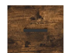 Aparador madera de ingeniería roble ahumado 100x36x60 cm