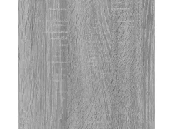 Aparador madera de ingeniería gris Sonoma 34,5x34x90 cm