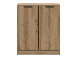 Aparador madera de ingeniería roble artiasian 60x30x70 cm