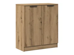 Aparador madera de ingeniería roble artiasian 60x30x70 cm