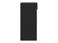Aparador madera de ingeniería negro 45x42,5x93 cm