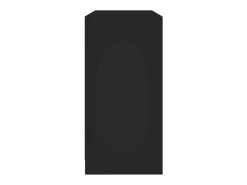 Aparador madera de ingeniería negro 102x37x75,5 cm