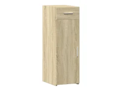 Aparador madera de ingeniería roble Sonoma 30x42,5x93 cm