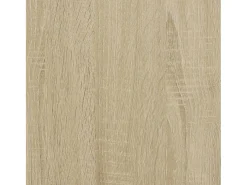Aparador madera ingeniería y metal roble Sonoma 68x35x76 cm