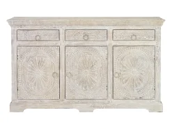 Aparador mango color blanco envejecido