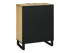 Aparador Marrón 60 x 33 x 75 cm madera maciza de mango