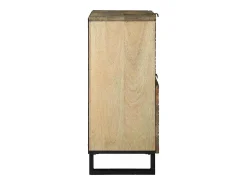 Aparador Marrón 80 x 33 x 75 cm madera maciza de mango