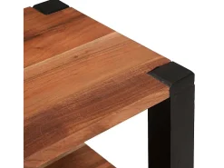 Aparador Marrón 70 x 30 x 75 cm Madera maciza de acacia