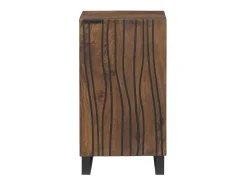 Aparador Marrón 40 x 33 x 75 cm madera maciza de mango