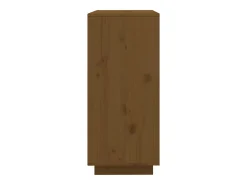 Aparador Marrón Miel 60x35x80 cm Madera Maciza de Pino