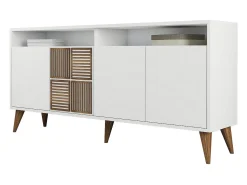 Aparador Milan 160 blanco 160x35x78 cm