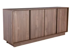 Aparador moderno chapado nogal L180 cm COMO