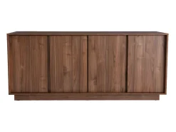 Aparador moderno chapado nogal L180 cm COMO