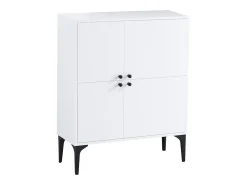 Aparador Moon blanco 90x35x115 cm