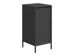 Aparador negro 35x39x73,5 cm acero laminado en frío