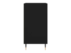 Aparador negro 57x35x70 cm madera de ingeniería
